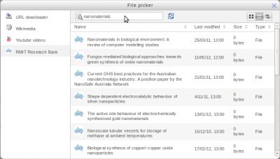 Fez repository search results Fez repository search results